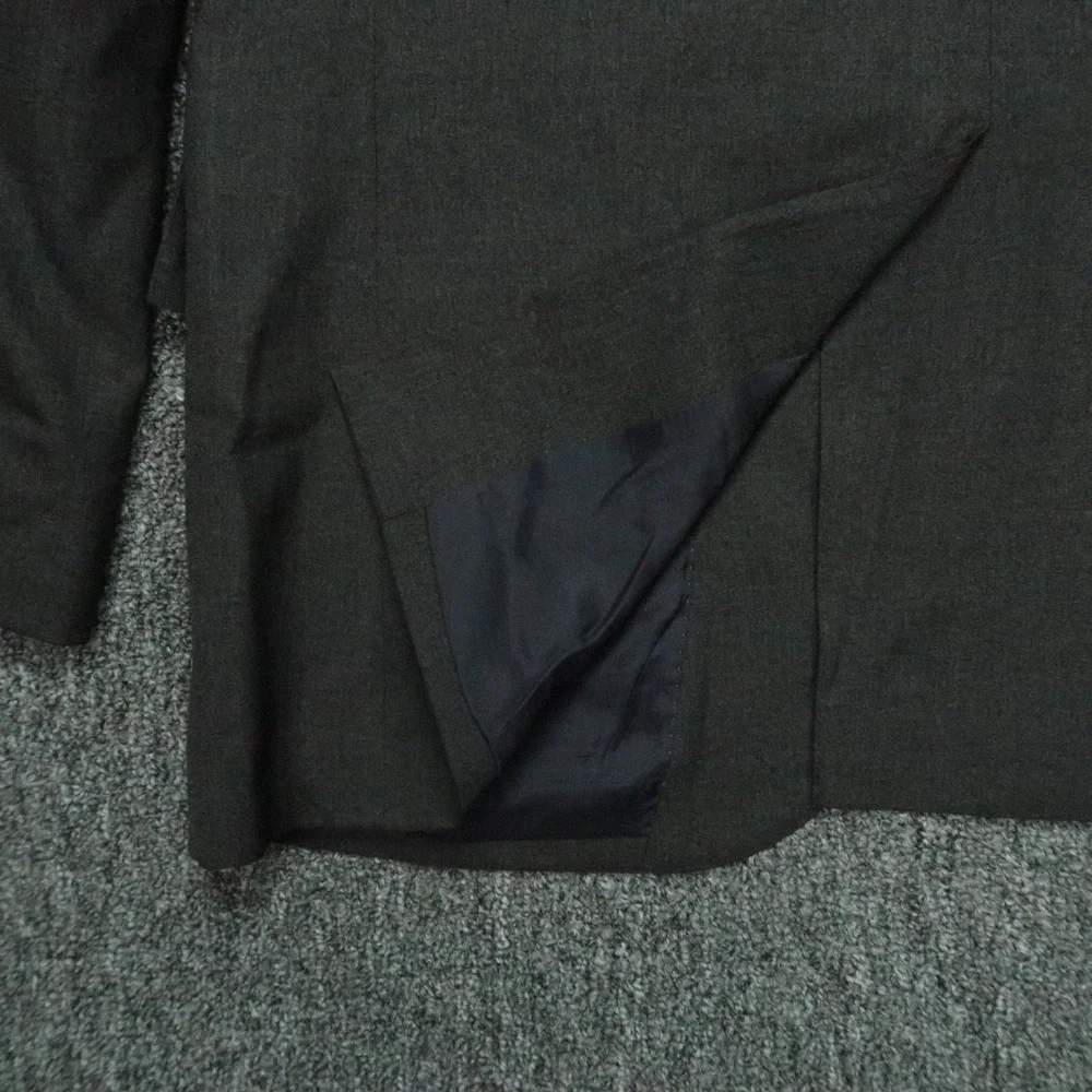 J‎ Crew Blazer Mens Large 40S Gray Ludlow Loro Piana Super 120s Italian Wool